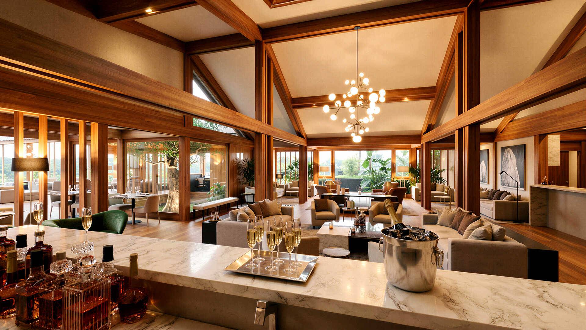 Pagano-home-wood-luxury-OCEAN Pavilion Portogallo-wood-ceiling-bar-design-05