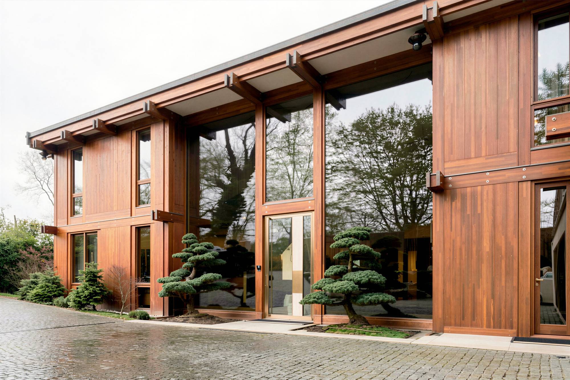 Pagano-home-wood-luxury-swiss-geneve-grand-entrance