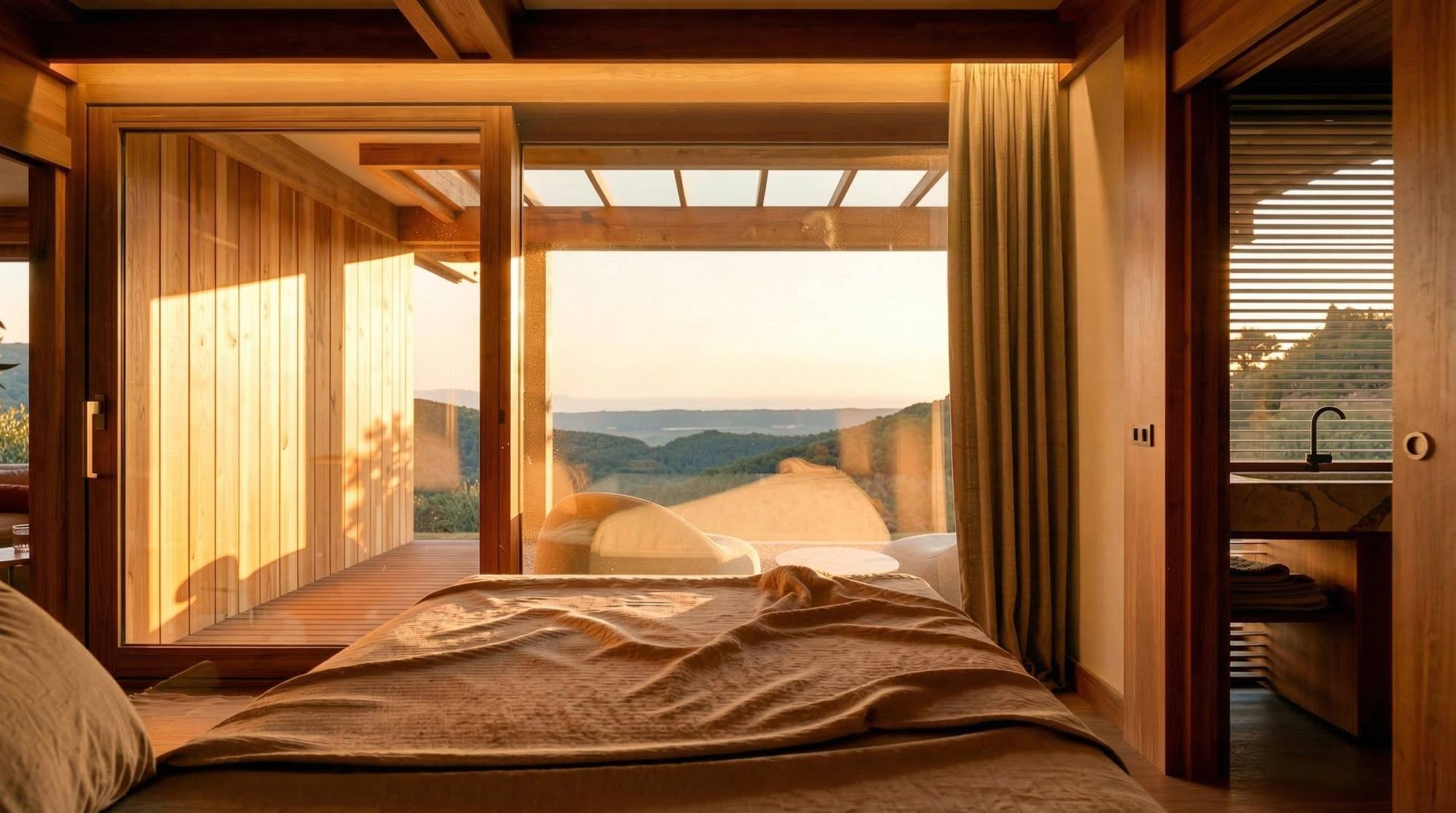 Pagano-wood-luxury-natural-retreat-hospitality-bedroom
