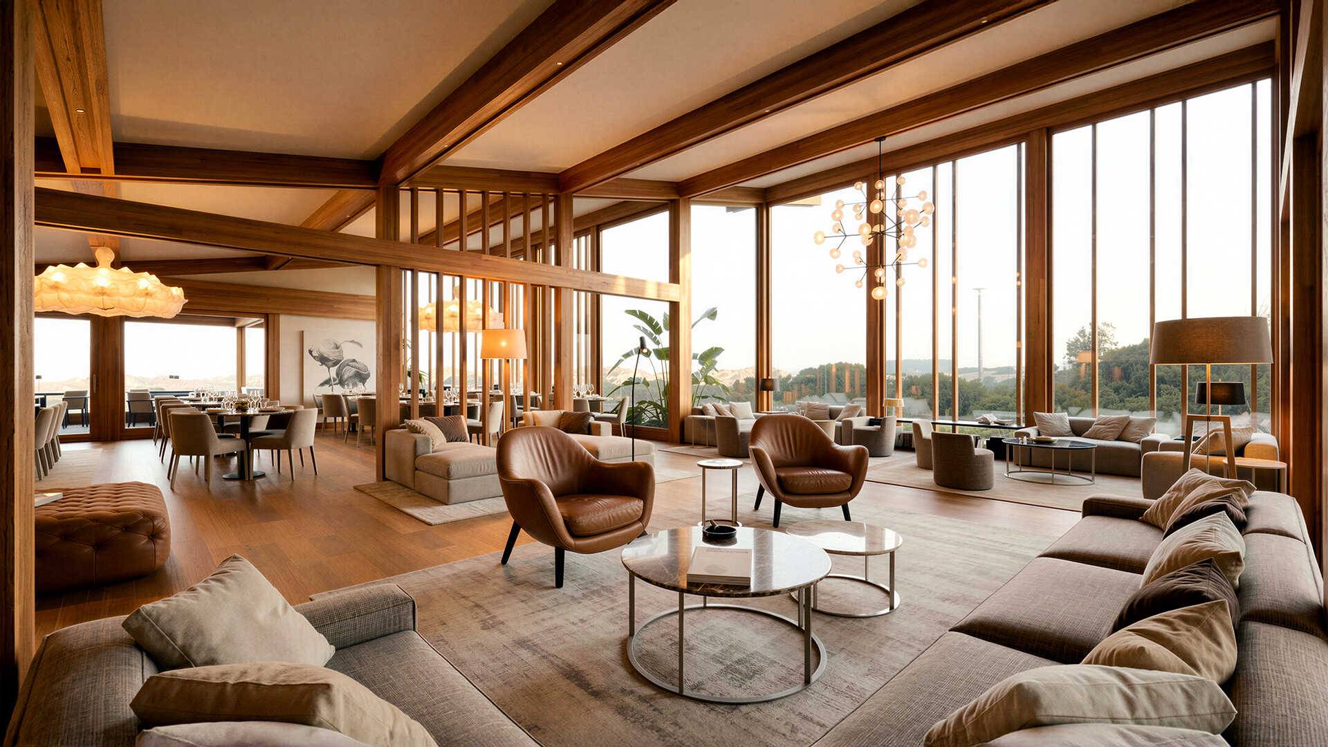 Pagano-home-wood-luxury-OCEAN Pavilion Portogallo-wood-beams-lounge-design-04
